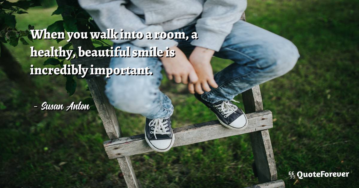 When you walk into a room, a healthy, beautiful smile is incredibly ...